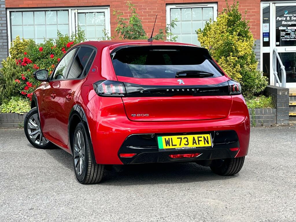 Peugeot e-208 50Kwh Allure Premium Hatchback Red #5