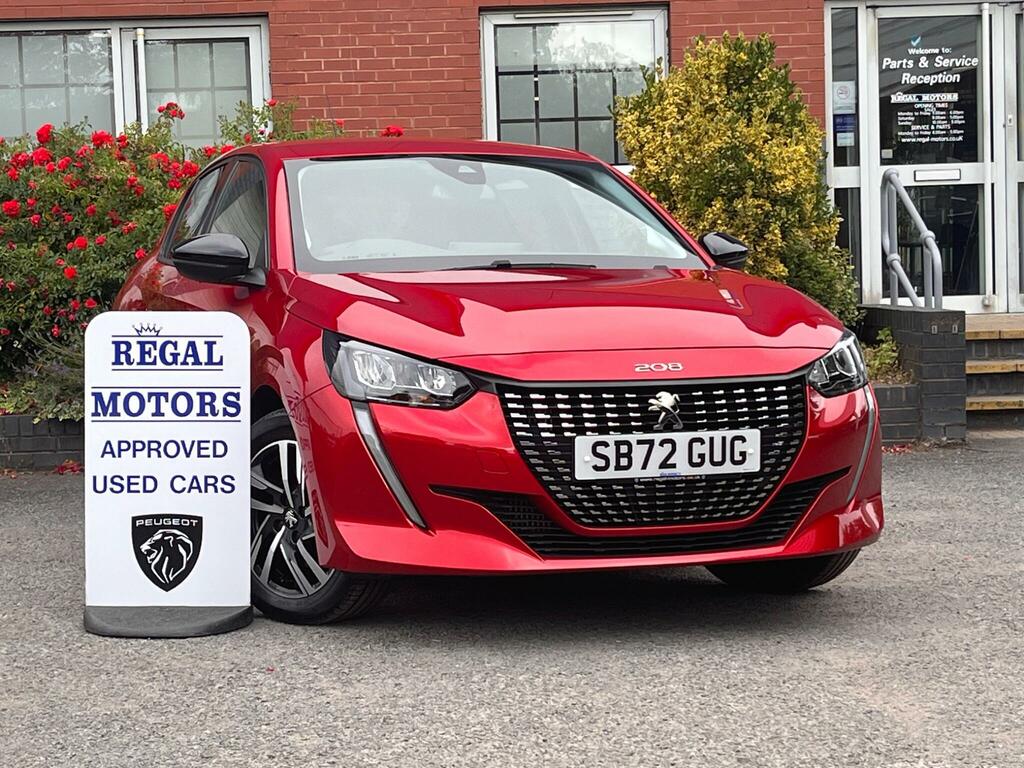 Peugeot 208 1.2 Puretech Allure Premium Hatchback Red