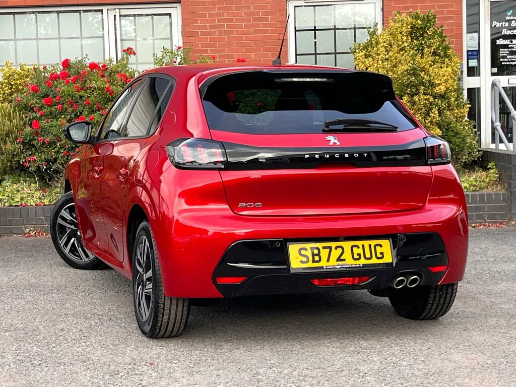 Peugeot 208 1.2 Puretech Allure Premium Hatchback Red #5