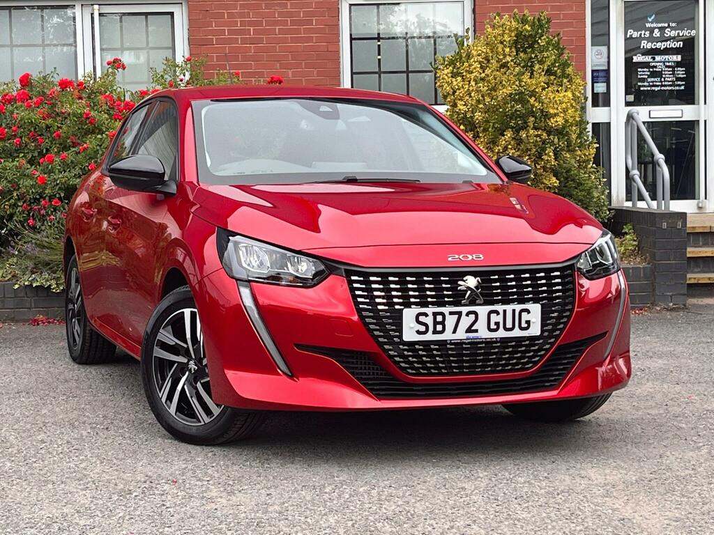 Peugeot 208 1.2 Puretech Allure Premium Hatchback Red #2