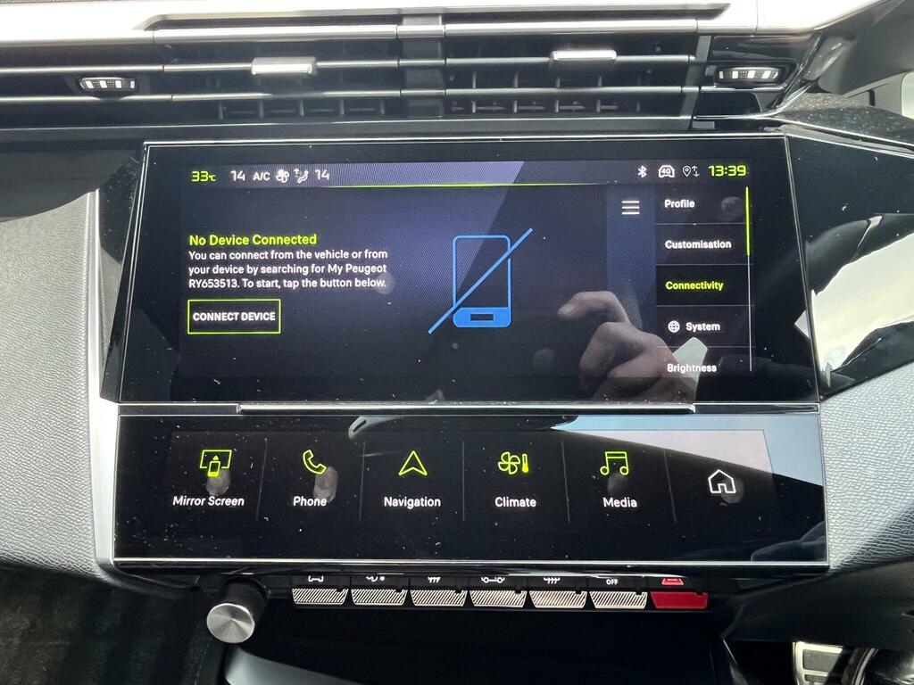 Peugeot 408 1.2 Puretech Mhev Gt Fastback E-dsc Euro 6 Ss 5 Black #26