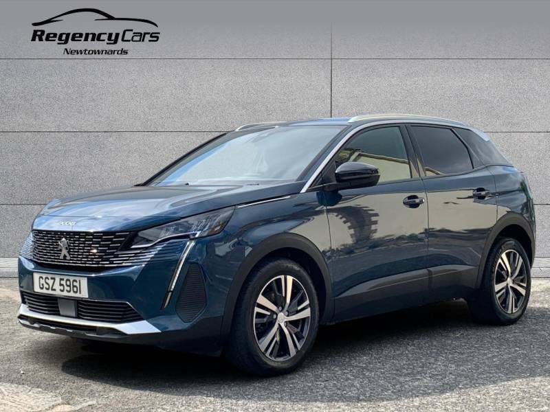 Peugeot 3008 1.2 Puretech Active Premium Eat Euro 6 Ss GSZ5961 Blue #3