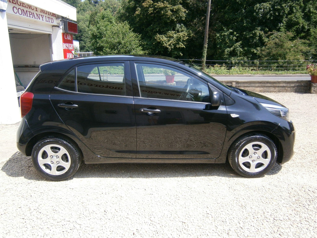 Kia Picanto Hatchback Black #6