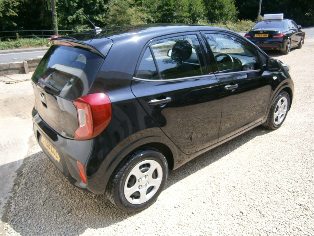 Kia Picanto Hatchback Black #3