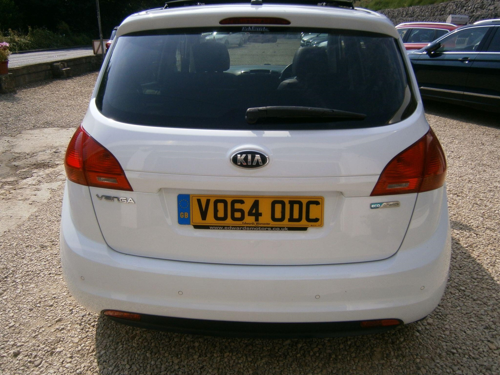 Kia Venga 1.6 Ecodynamics 3 Euro 5 Ss White #4