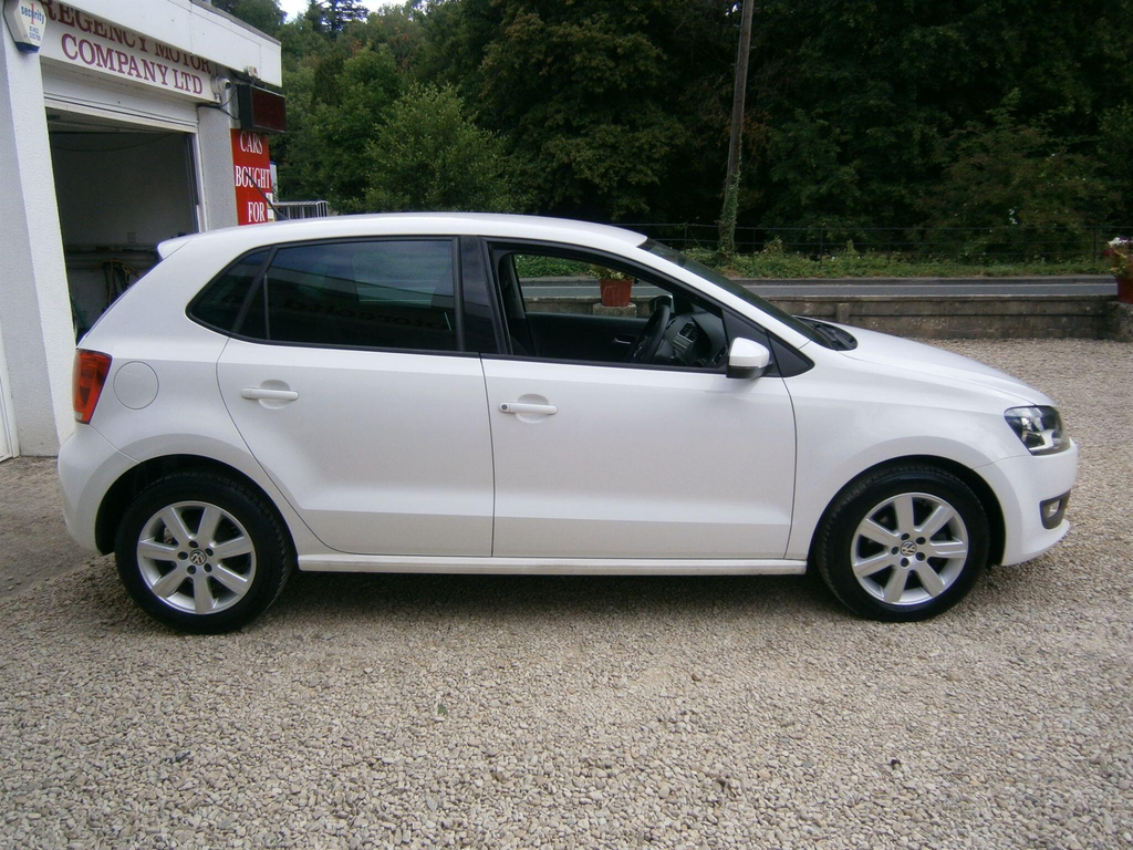 Volkswagen Polo 1.2 Match Edition Euro 5 White #6