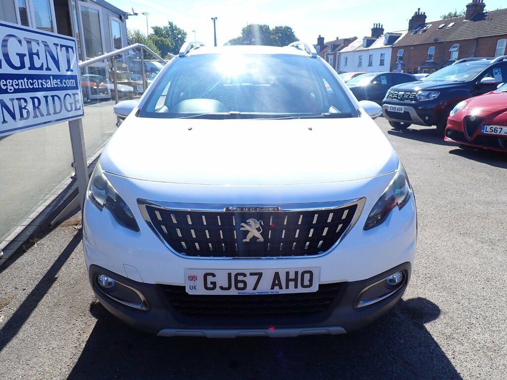 Peugeot 2008 1.6 Bluehdi Allure Suv Euro 6 S GJ67AHO White #6