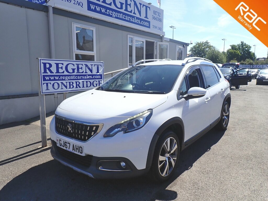 Peugeot 2008 1.6 Bluehdi Allure Suv Euro 6 S GJ67AHO White