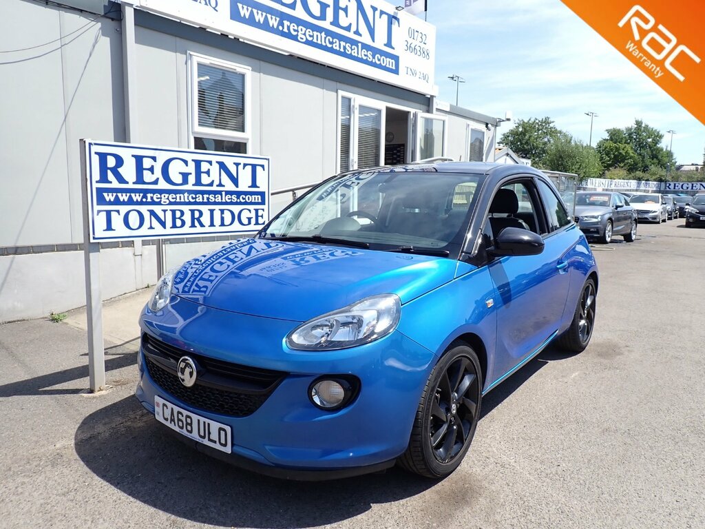 Vauxhall Adam 1.2I Energised Hatchback Euro 6 Blue