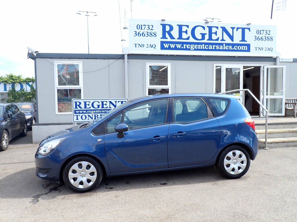Vauxhall Meriva 1.7 Cdti Exclusiv Mpv Euro 5 110 Blue #5