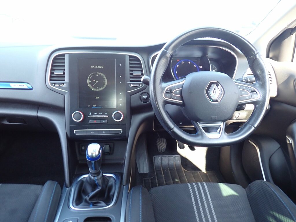 Renault Megane 1.3 Tce Gt Line Hatchback Euro 6 Silver #2