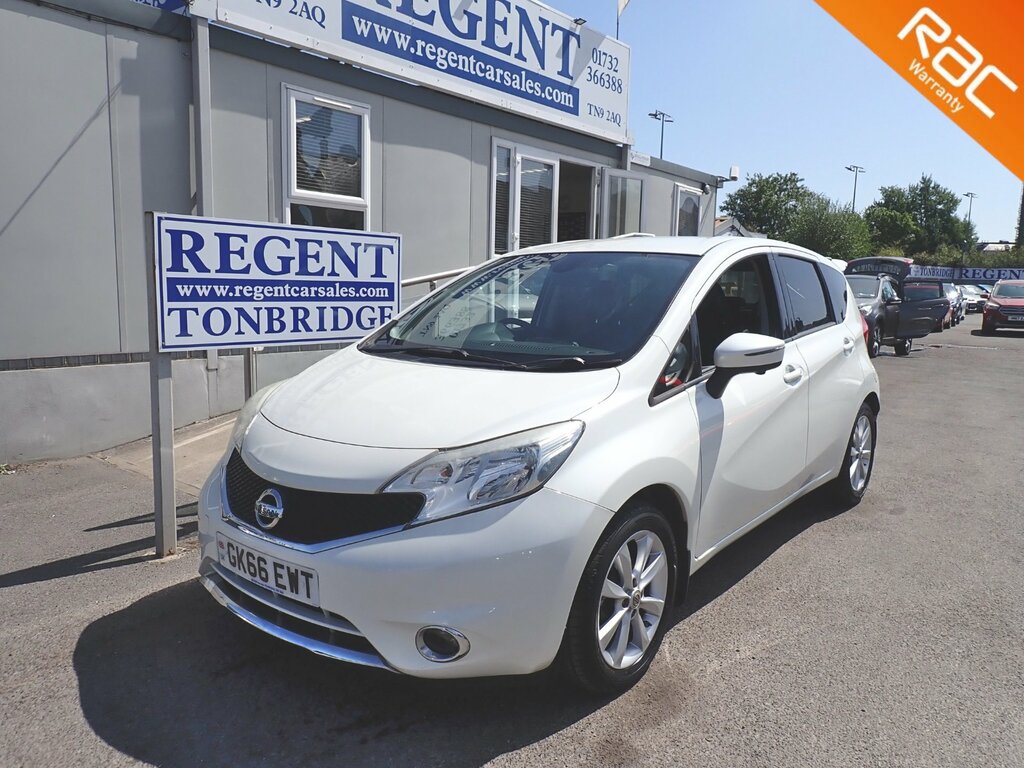 Nissan Note 1.5 Dci Tekna Hatchback Euro 6 GK66EWT White