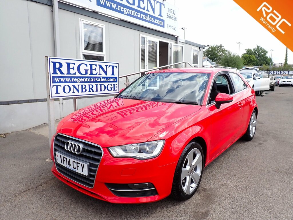 Audi A3 1.4 Tfsi Sport Hatchback Euro 6 VF14CFY Red