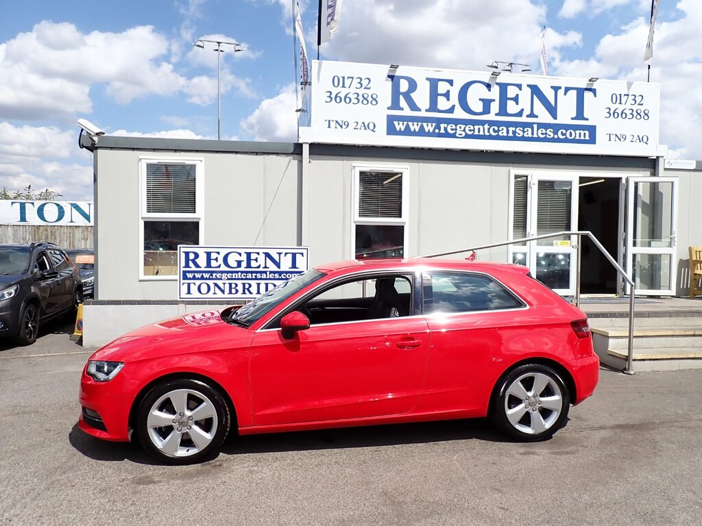 Audi A3 1.4 Tfsi Sport Hatchback Euro 6 VF14CFY Red #5