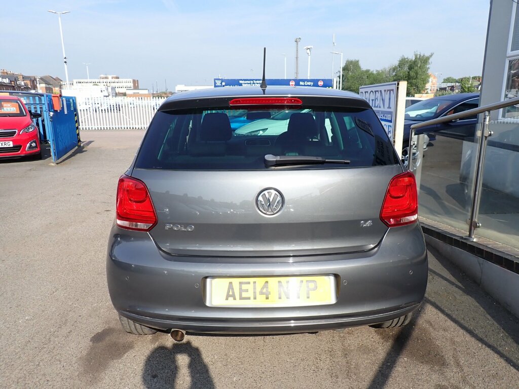 Volkswagen Polo Hatchback 1.0 Bluemotion Tech Se 2014 Blue #9