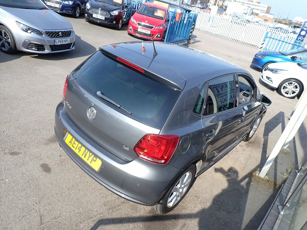 Volkswagen Polo Hatchback 1.0 Bluemotion Tech Se 2014 Blue #8