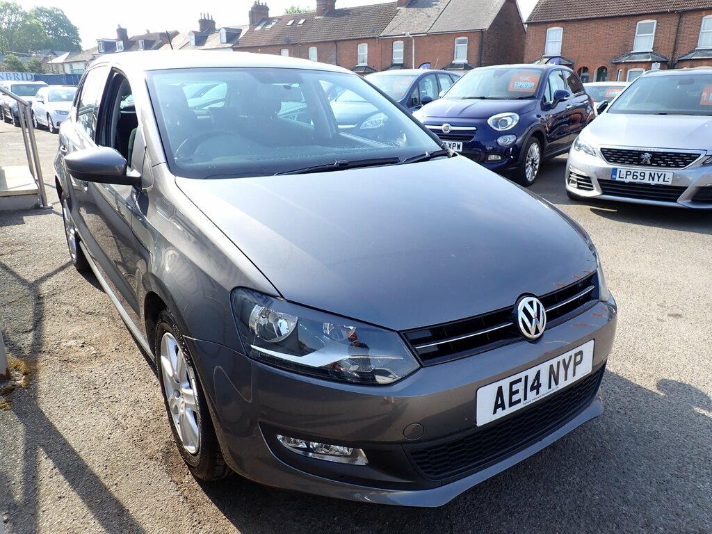 Volkswagen Polo Hatchback 1.0 Bluemotion Tech Se 2014 Blue #7