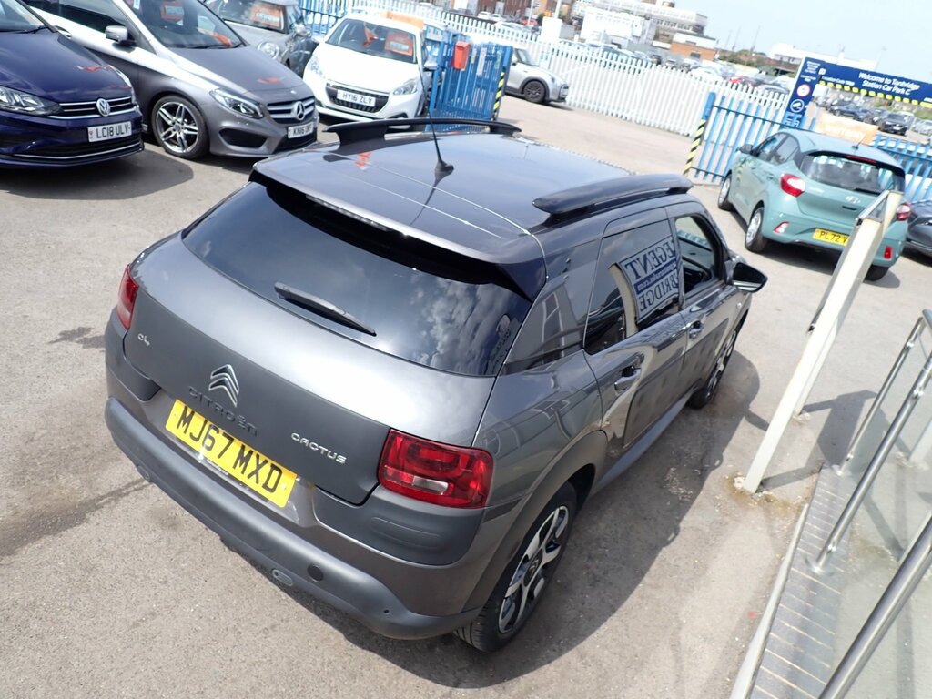 Citroen C4 Cactus 1.2 Puretech Flair Hatchback Eur Grey #6
