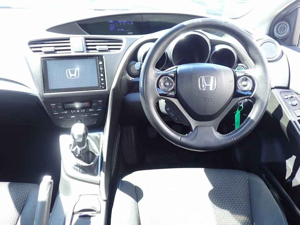 Honda Civic 1.8 I-vtec Se Plus Navi Hatchback Man AF66VCZ Silver #2