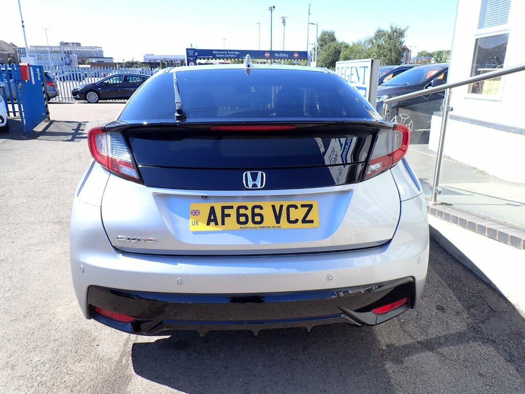 Honda Civic 1.8 I-vtec Se Plus Navi Hatchback Man AF66VCZ Silver #6