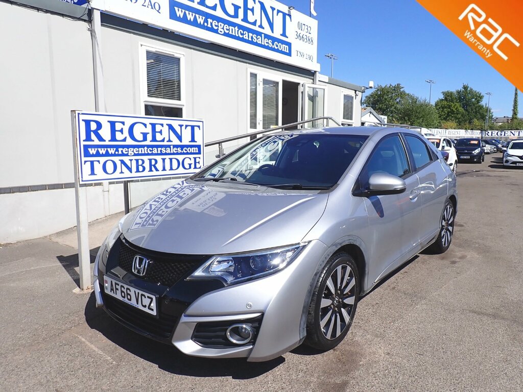 Honda Civic 1.8 I-vtec Se Plus Navi Hatchback Man Silver