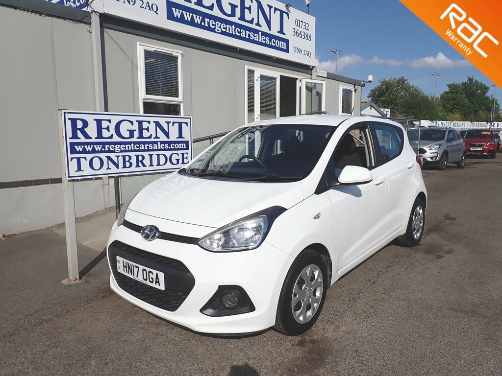 Hyundai I10 1.0 Se Hatchback Euro 5 66 Ps White