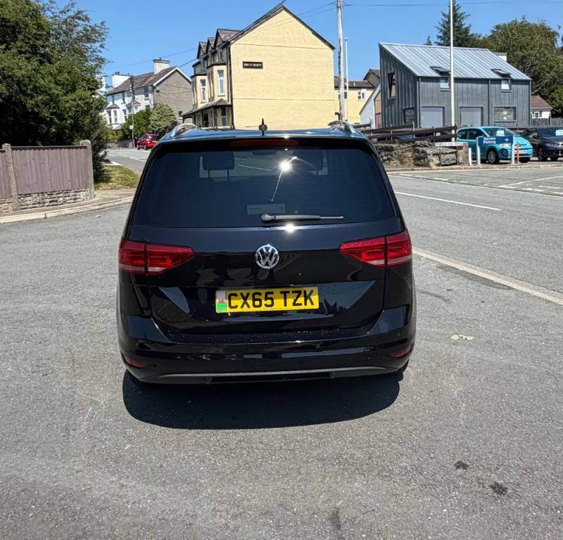 Volkswagen Touran 1.6 Tdi Se Black #6