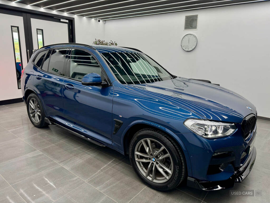 BMW X3 Xdrive20d Mht M Sport CY71KUV Blue #5