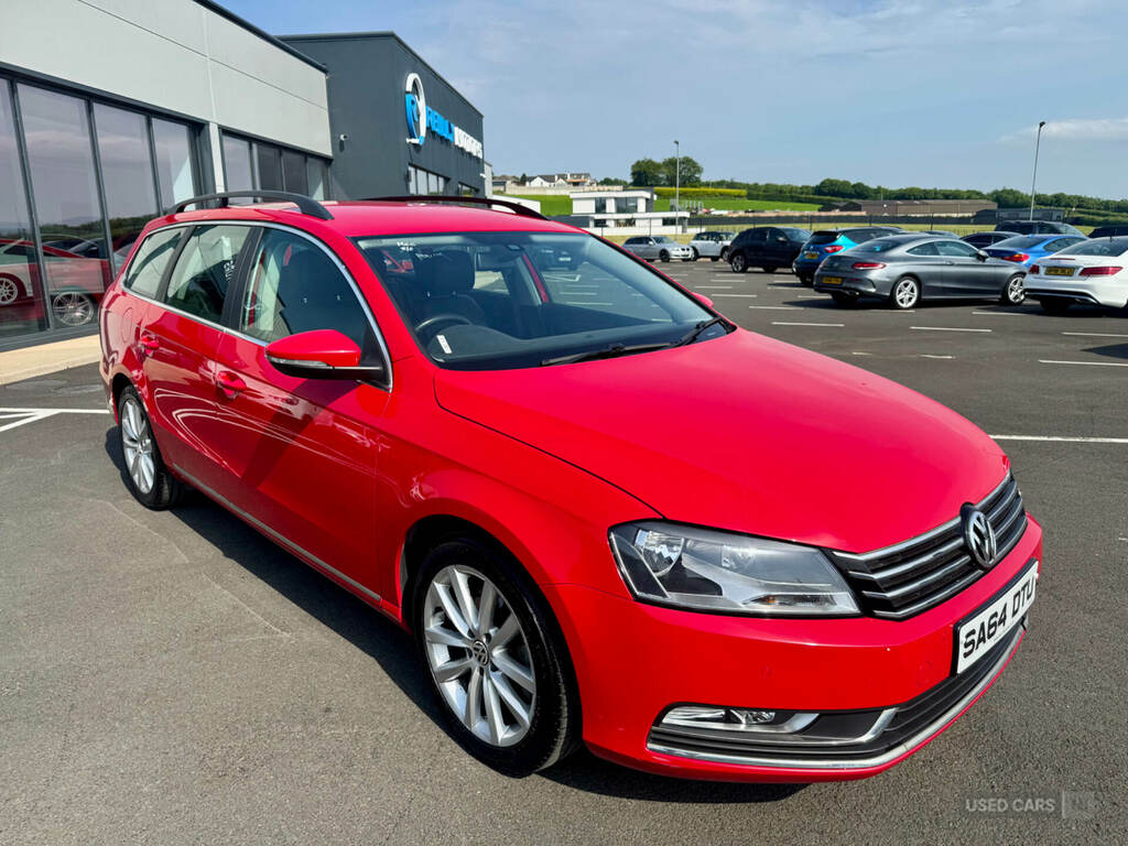 Volkswagen Passat 2.0 Tdi Bluemotion Tech SA64DTU Red