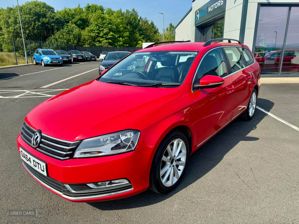 Volkswagen Passat 2.0 Tdi Bluemotion Tech SA64DTU Red #6