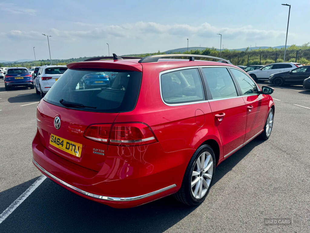 Volkswagen Passat 2.0 Tdi Bluemotion Tech SA64DTU Red #3