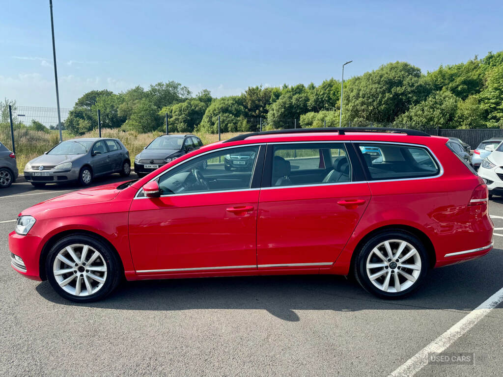 Volkswagen Passat 2.0 Tdi Bluemotion Tech SA64DTU Red #5