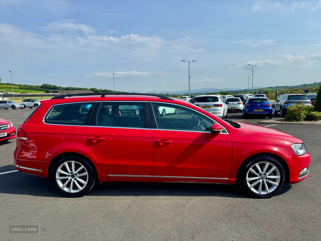Volkswagen Passat 2.0 Tdi Bluemotion Tech SA64DTU Red #2