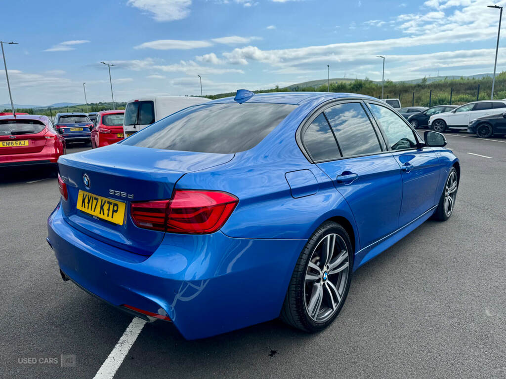 BMW 3 Series 335D Xdrive M Sport KY17KTP Blue #3