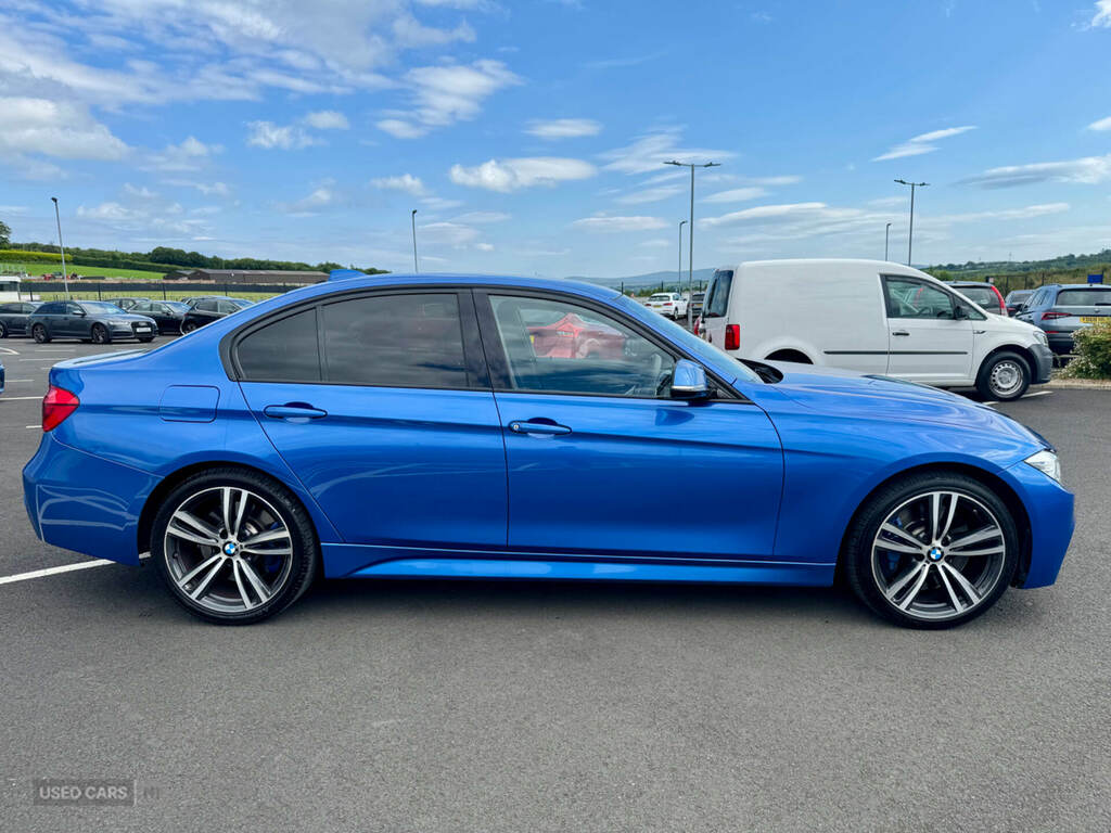 BMW 3 Series 335D Xdrive M Sport KY17KTP Blue #2