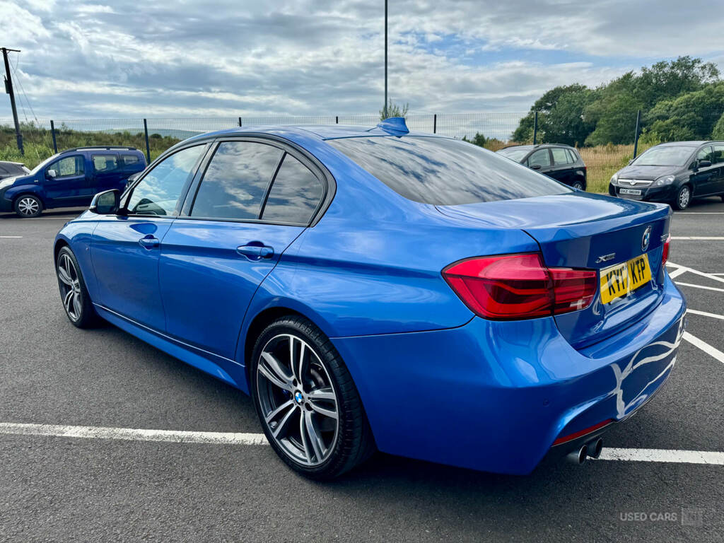 BMW 3 Series 335D Xdrive M Sport KY17KTP Blue #4