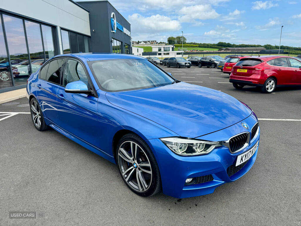 BMW 3 Series 335D Xdrive M Sport KY17KTP Blue