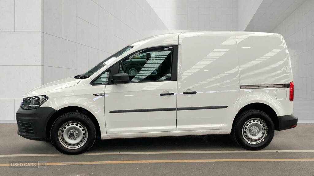 Volkswagen Caddy 2.0 Tdi Bluemotion Tech White #6