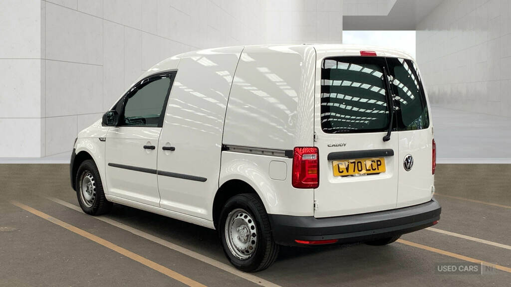 Volkswagen Caddy 2.0 Tdi Bluemotion Tech White #3