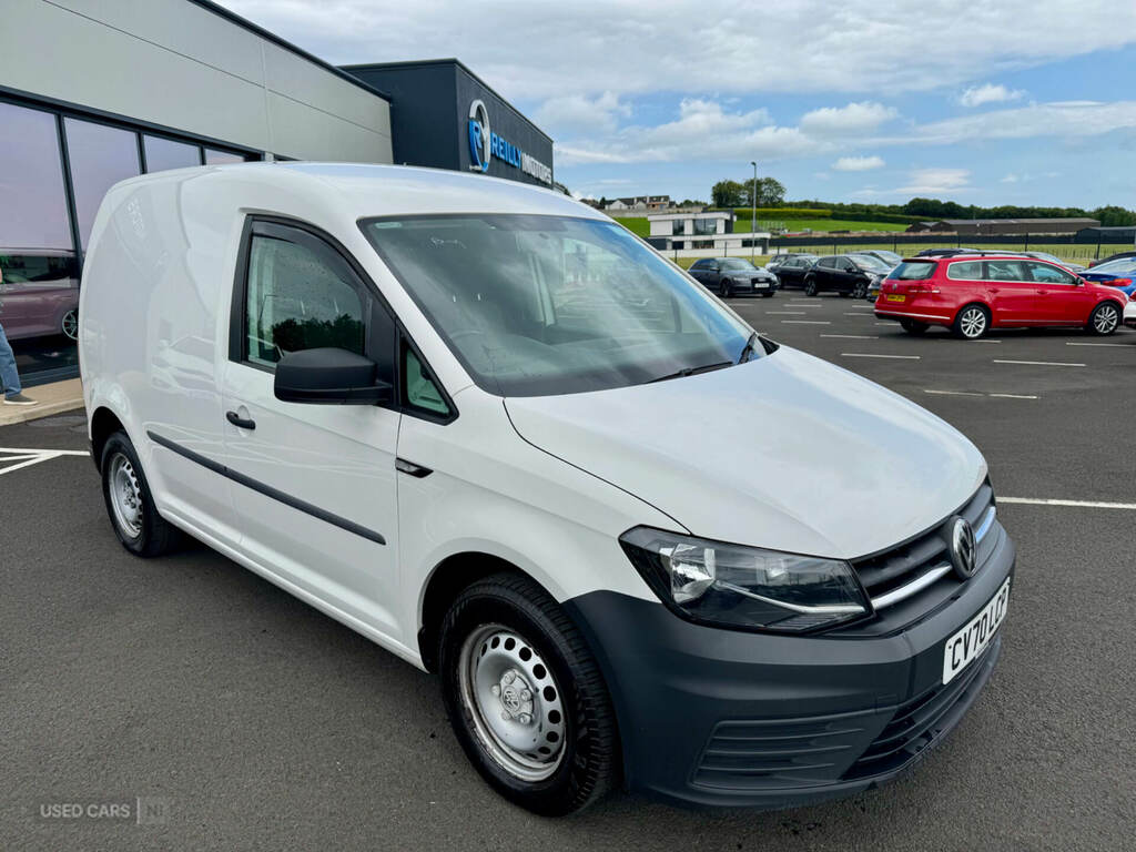 Volkswagen Caddy 2.0 Tdi Bluemotion Tech White