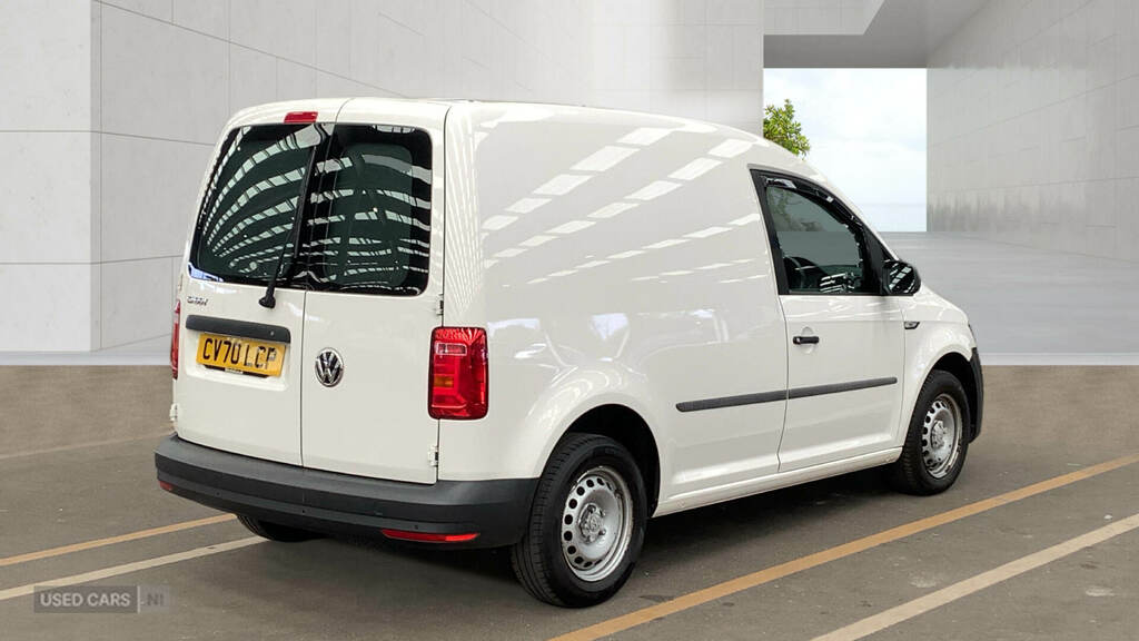 Volkswagen Caddy 2.0 Tdi Bluemotion Tech White #4