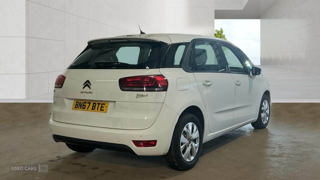 Citroen C4 Picasso 1.6 Bluehdi Touch Edition White #4