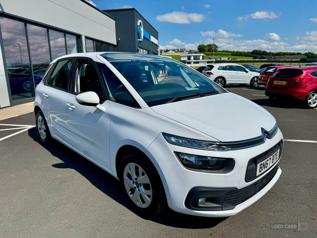 Citroen C4 Picasso 1.6 Bluehdi Touch Edition White
