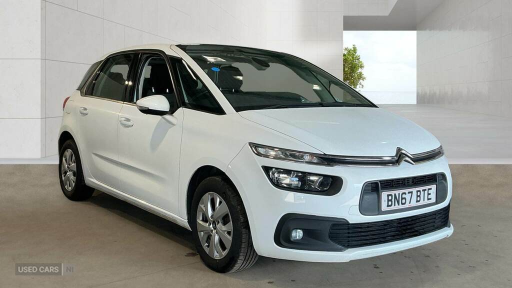 Citroen C4 Picasso 1.6 Bluehdi Touch Edition White