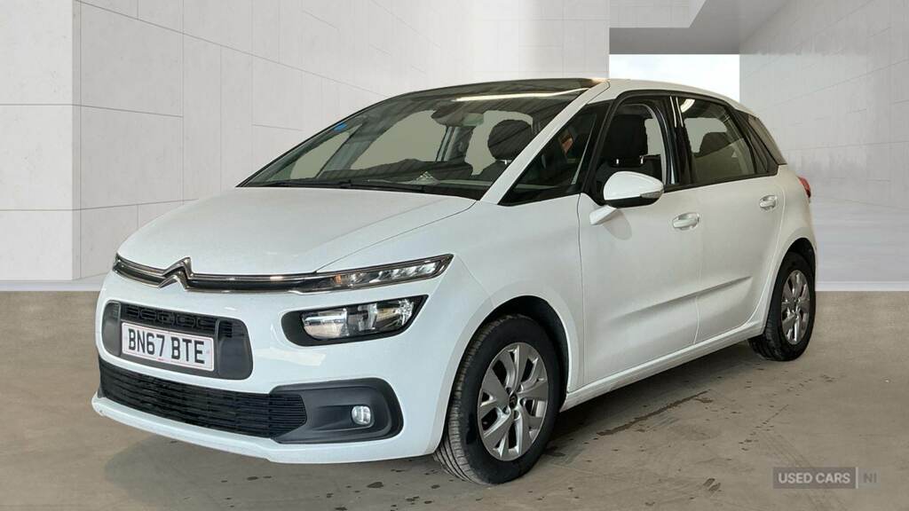 Citroen C4 Picasso 1.6 Bluehdi Touch Edition White #2