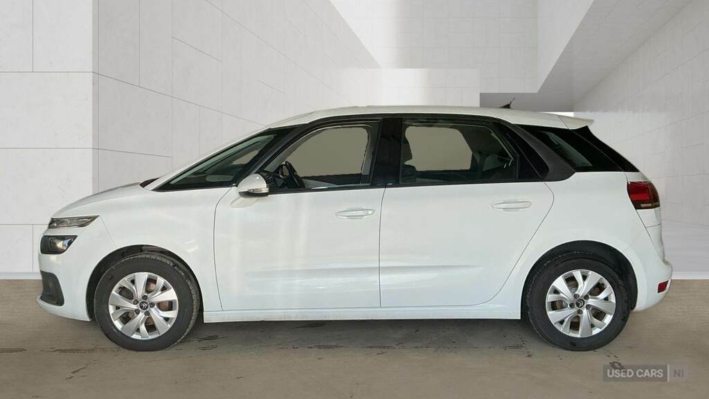 Citroen C4 Picasso 1.6 Bluehdi Touch Edition White #6
