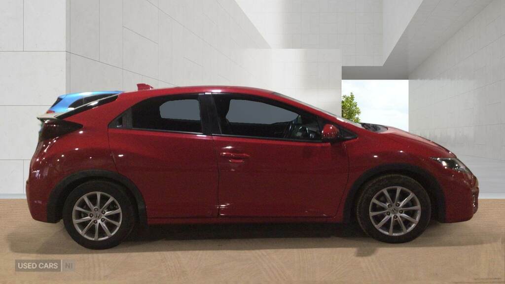 Honda Civic 1.6 I-dtec Se Plus YY16PXP Red #5