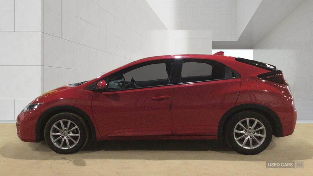 Honda Civic 1.6 I-dtec Se Plus YY16PXP Red #6