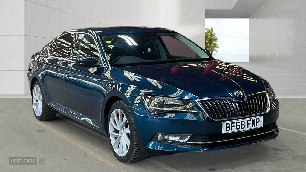 Skoda Superb 2.0 Tdi Cr Se Blue