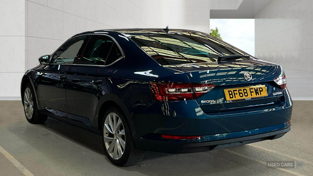 Skoda Superb 2.0 Tdi Cr Se Blue #6